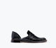 Black Embossed Croc
