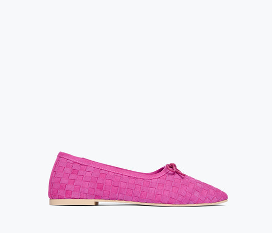 FREDA SALVADOR JADA SQUARE TOE BALLET FLAT