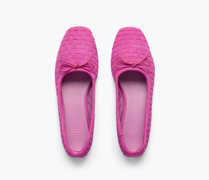FREDA SALVADOR JADA SQUARE TOE BALLET FLAT