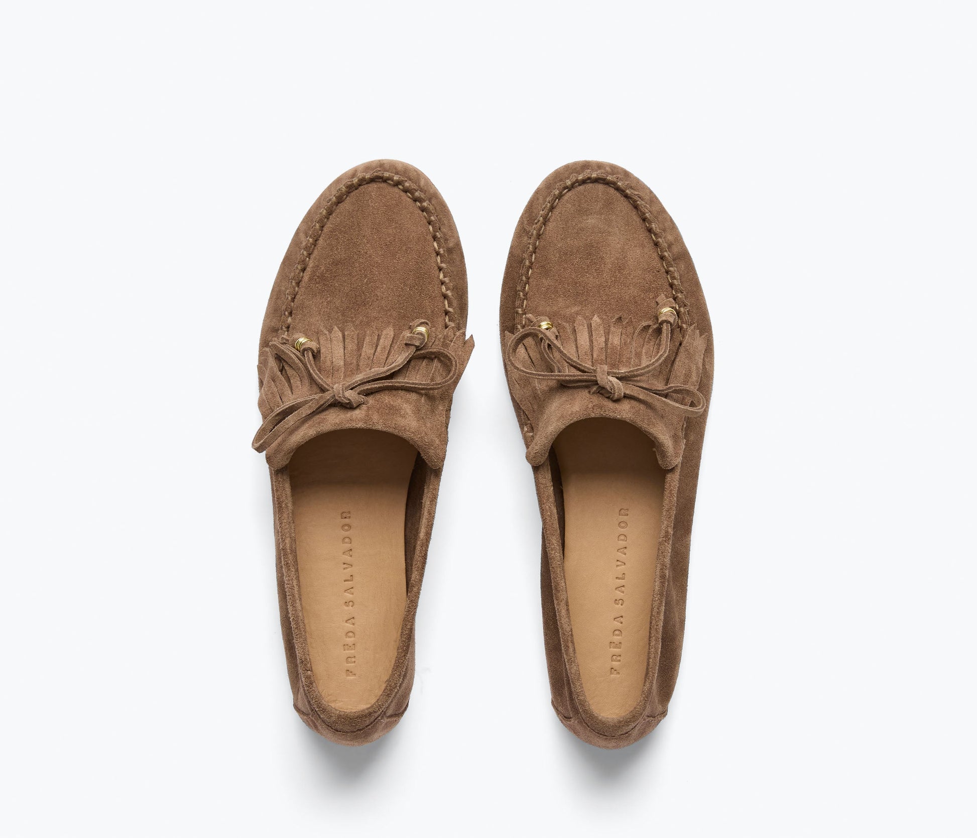 FREDA SALVADOR CELESTE FRINGE LOAFER