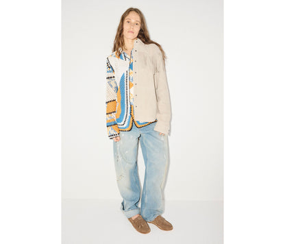FREDA SALVADOR CELESTE FRINGE LOAFER