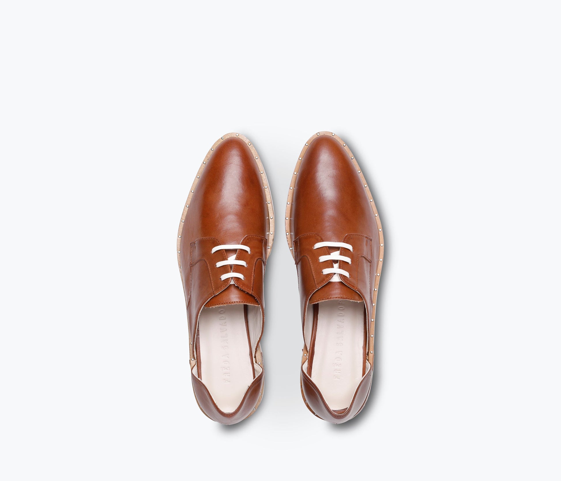 FREDA SALVADOR WIT D'ORSAY OXFORD