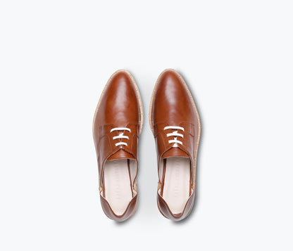 FREDA SALVADOR WIT D'ORSAY OXFORD