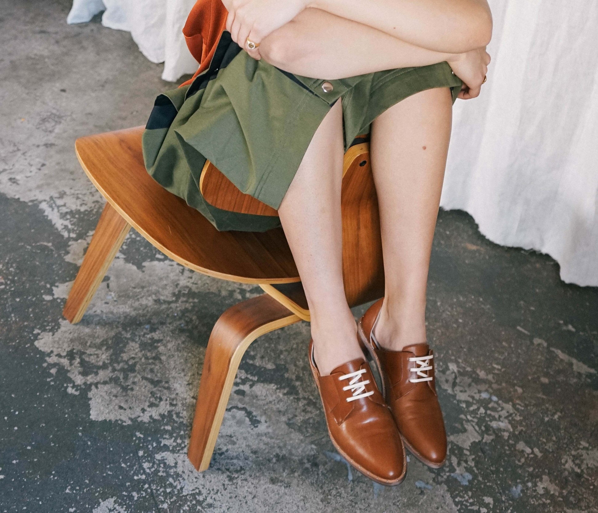 FREDA SALVADOR WIT D'ORSAY OXFORD