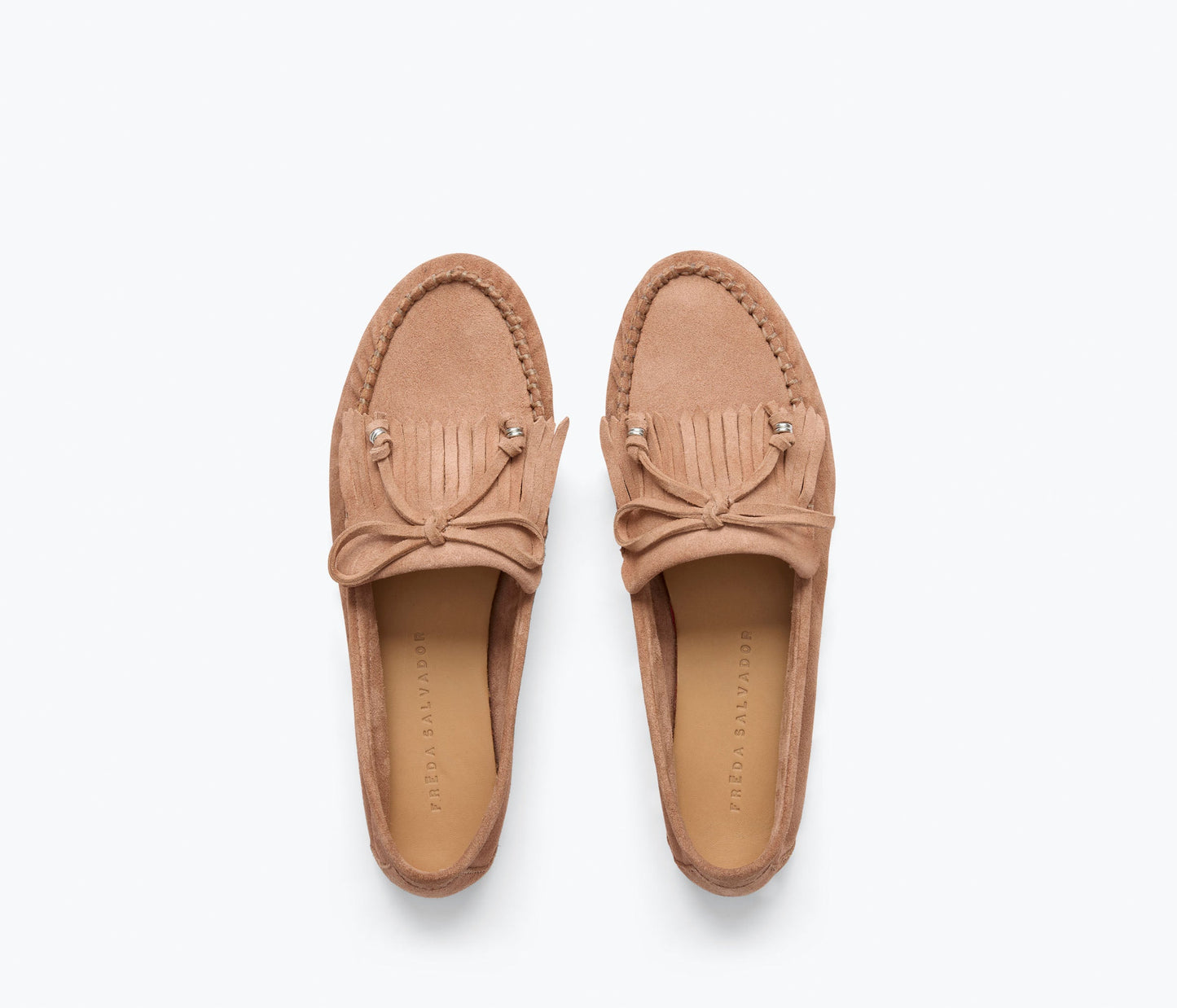 FREDA SALVADOR CELESTE FRINGE LOAFER