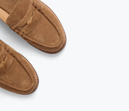 FREDA SALVADOR TEMI SUEDE LOAFER MULE