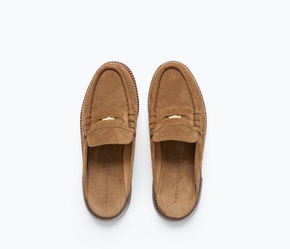 FREDA SALVADOR TEMI SUEDE LOAFER MULE