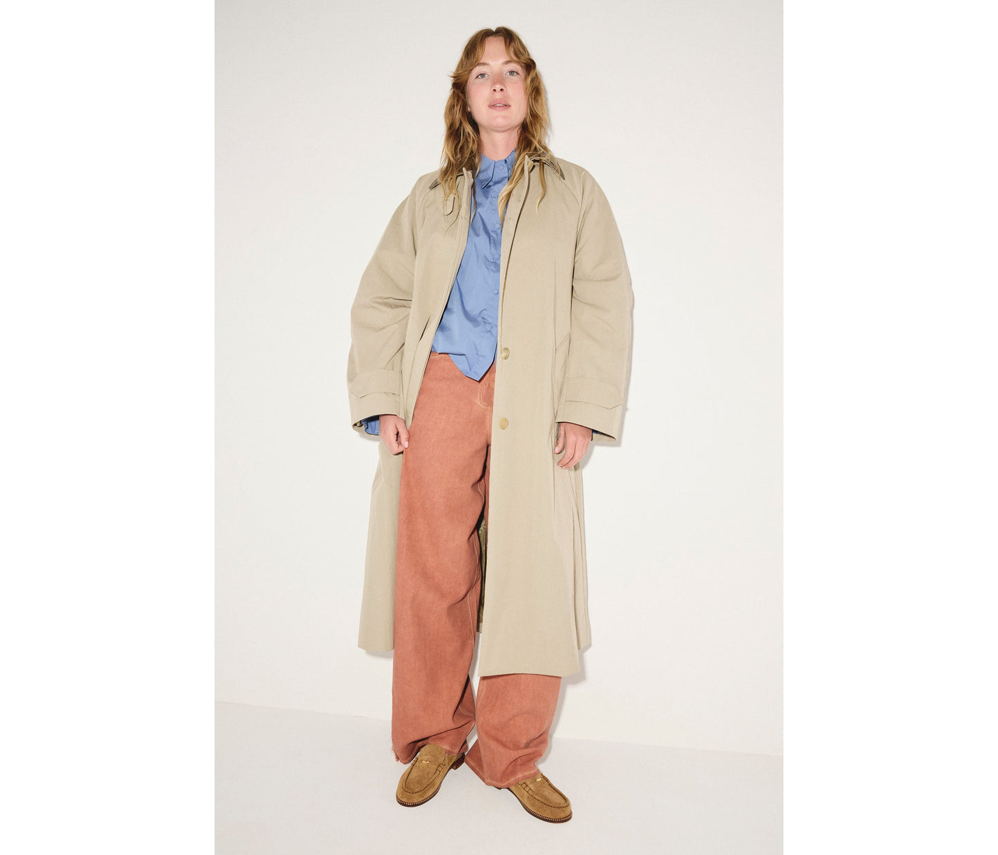 FREDA SALVADOR TEMI SUEDE LOAFER MULE