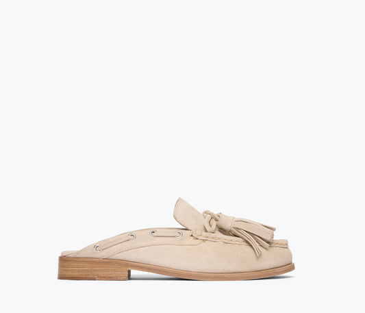 FREDA SALVADOR LEON TASSEL PENNY LOAFER MULE