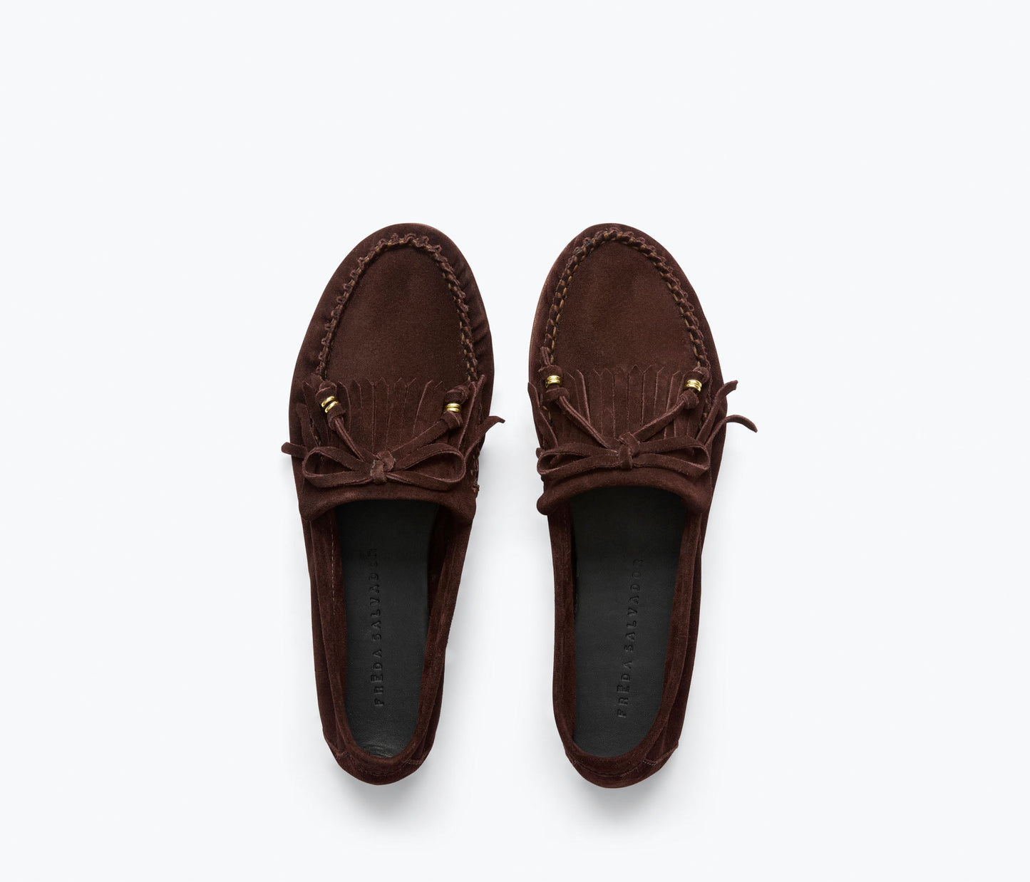 FREDA SALVADOR CELESTE FRINGE LOAFER