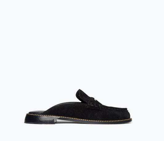 FREDA SALVADOR TEMI SUEDE LOAFER MULE