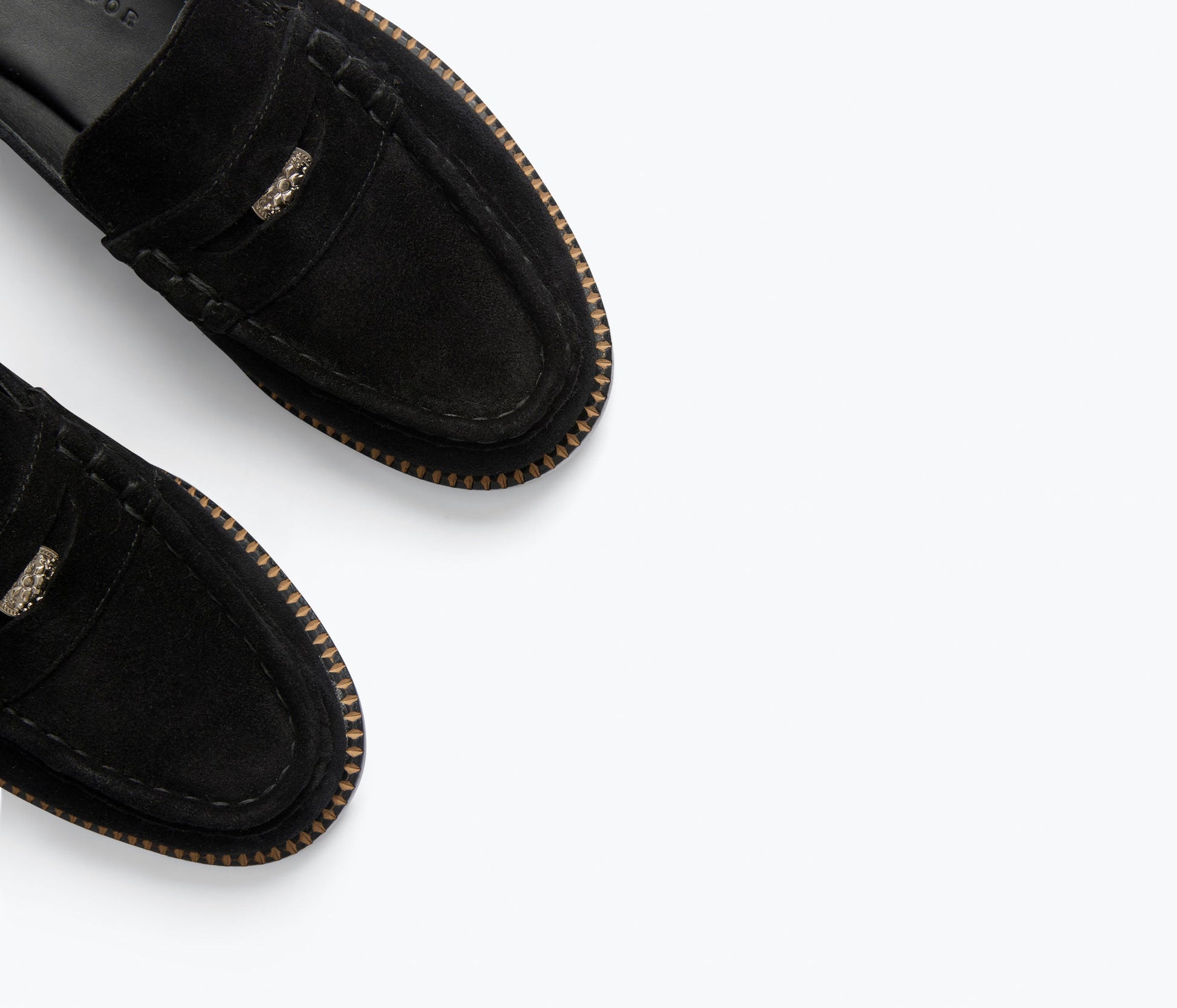FREDA SALVADOR TEMI SUEDE LOAFER MULE