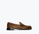 Leopard Haircalf with Gold Hardware