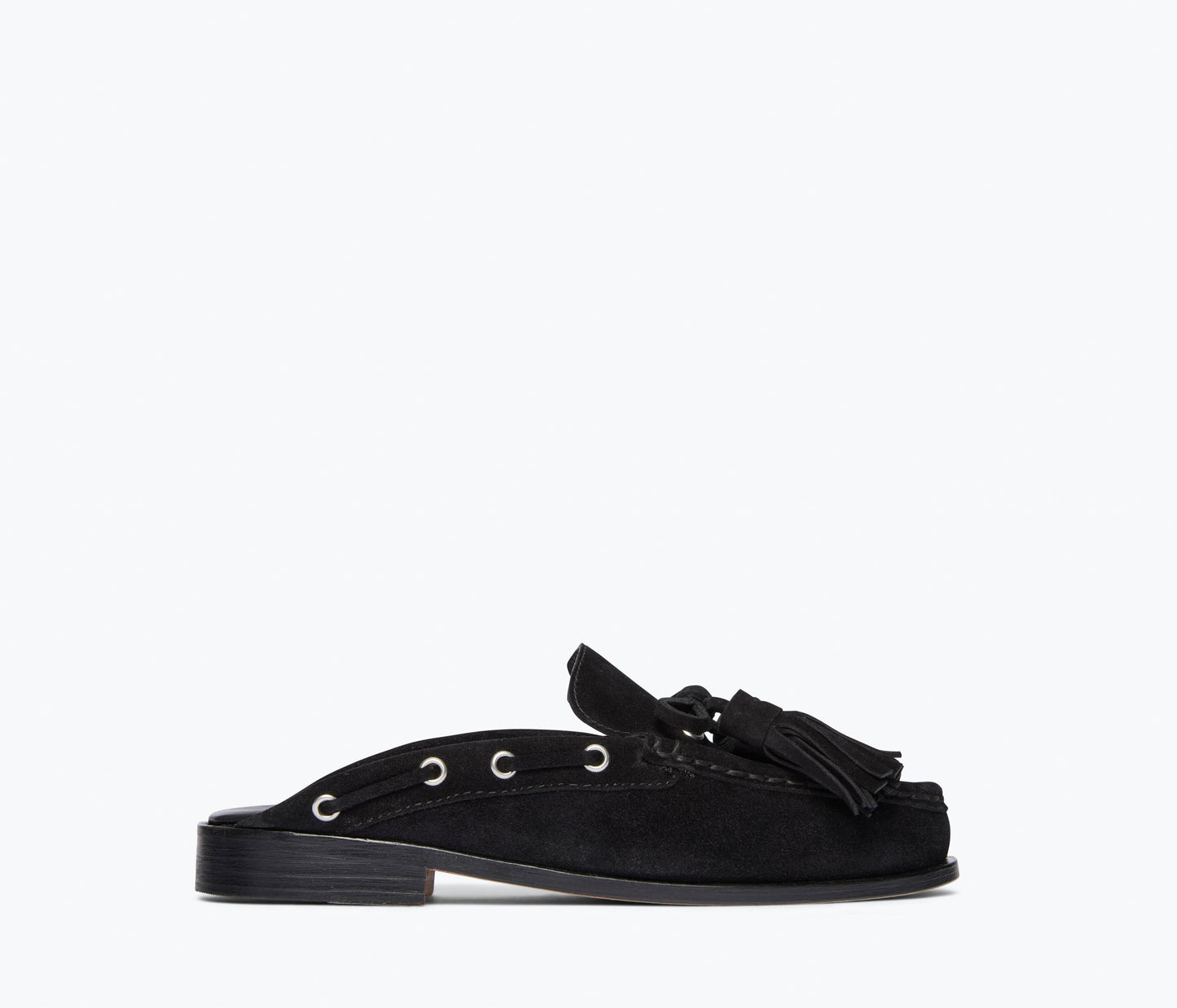 FREDA SALVADOR LEON TASSEL PENNY LOAFER MULE
