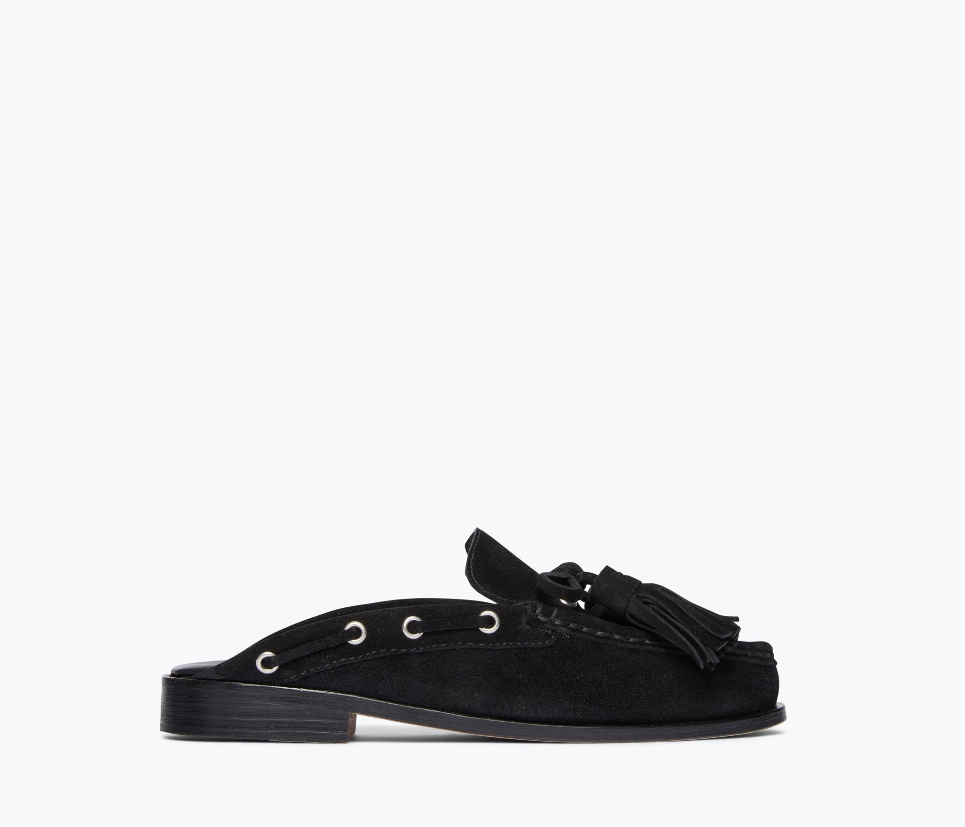 FREDA SALVADOR LEON TASSEL PENNY LOAFER MULE