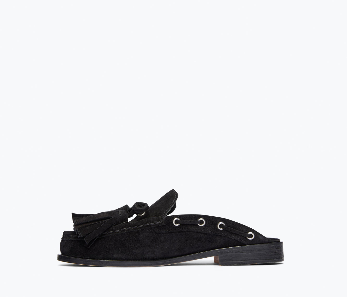 FREDA SALVADOR LEON TASSEL PENNY LOAFER MULE