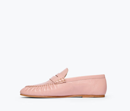 FREDA SALVADOR SYDNEY RUCHED PENNY LOAFER