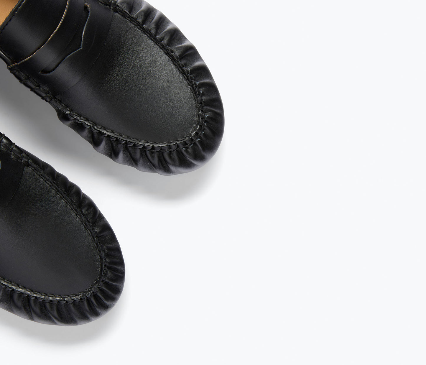 FREDA SALVADOR SYDNEY RUCHED PENNY LOAFER