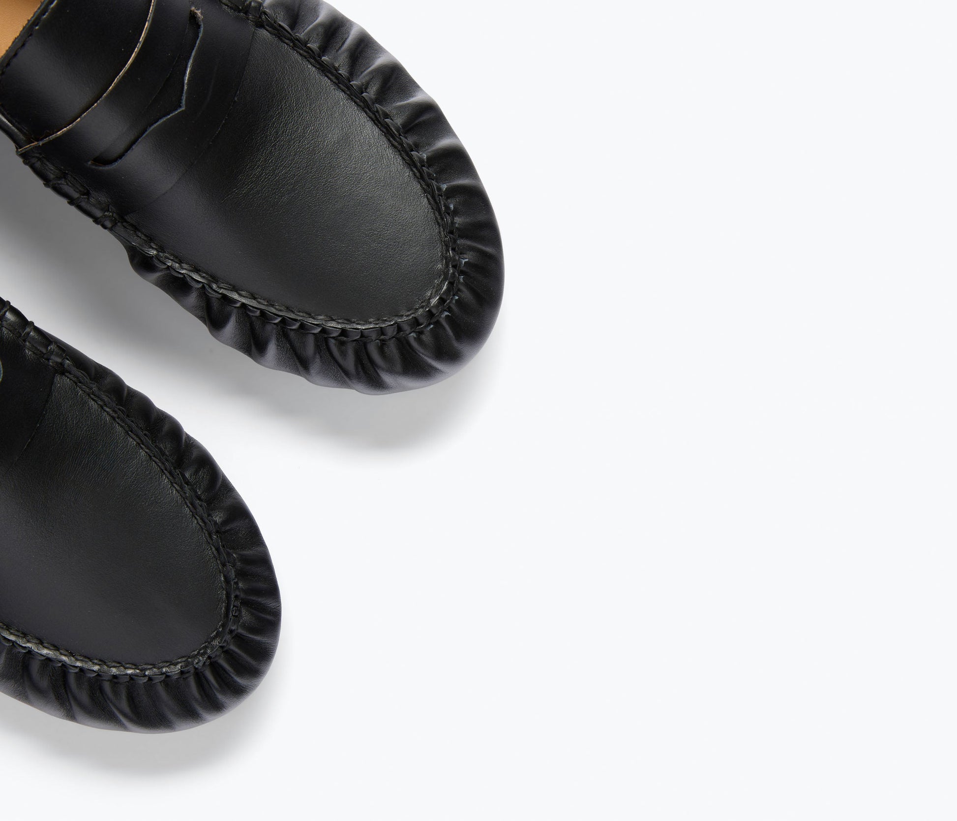 FREDA SALVADOR SYDNEY RUCHED PENNY LOAFER