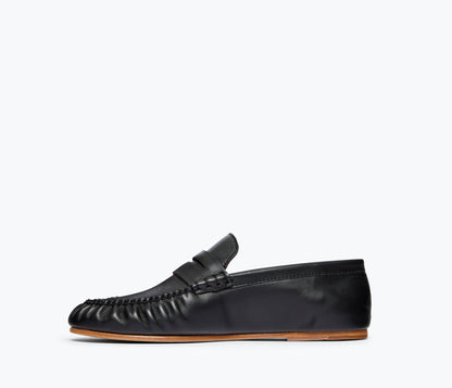 FREDA SALVADOR SYDNEY RUCHED PENNY LOAFER
