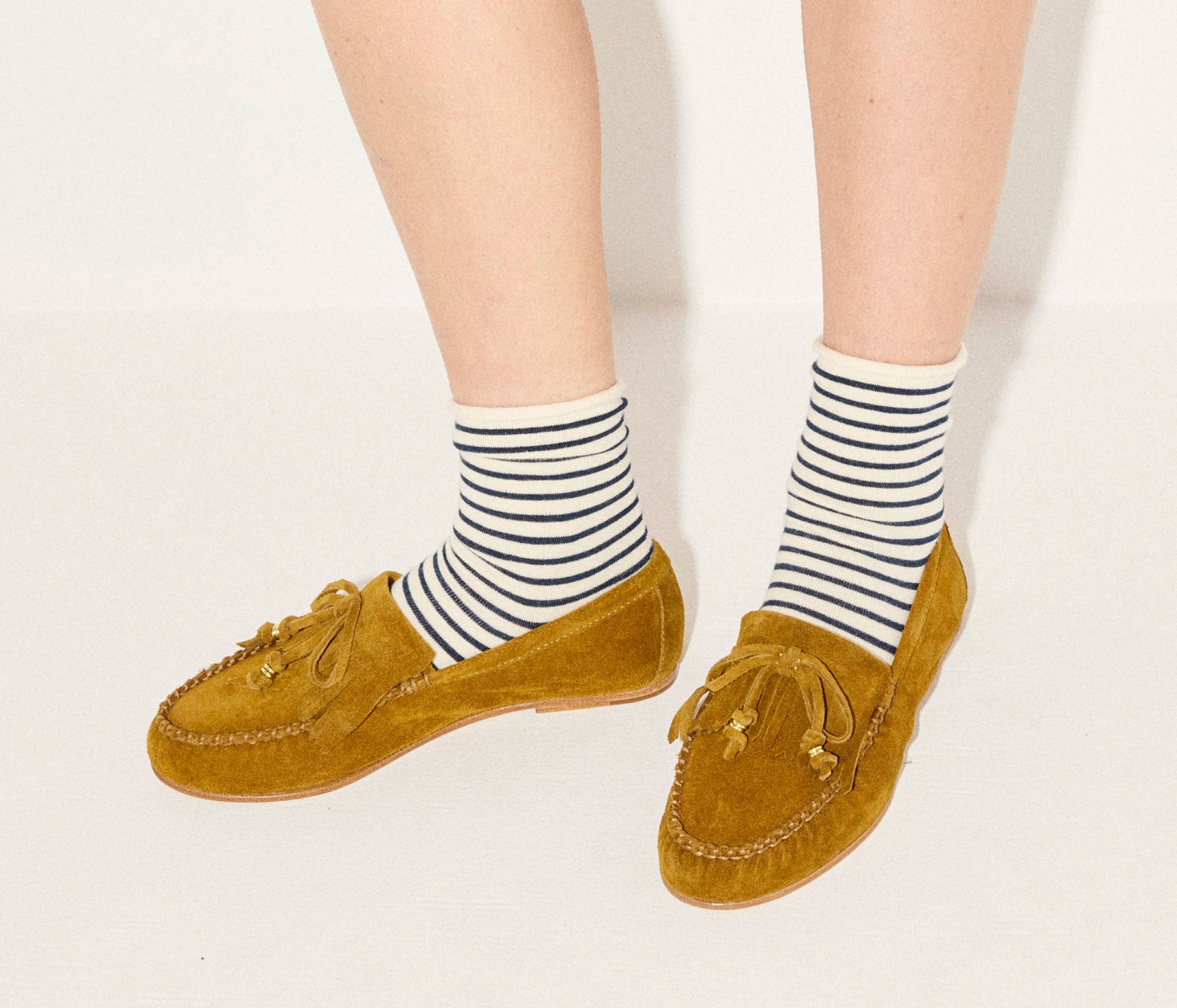 FREDA SALVADOR CELESTE FRINGE LOAFER