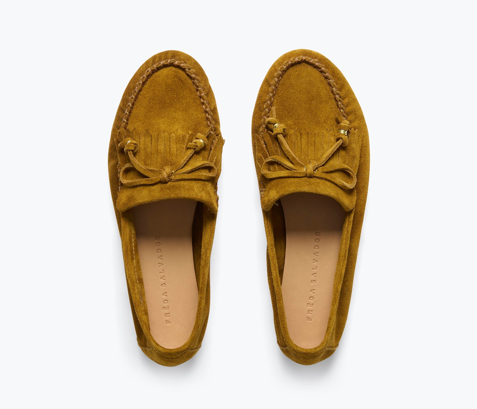 FREDA SALVADOR CELESTE FRINGE LOAFER