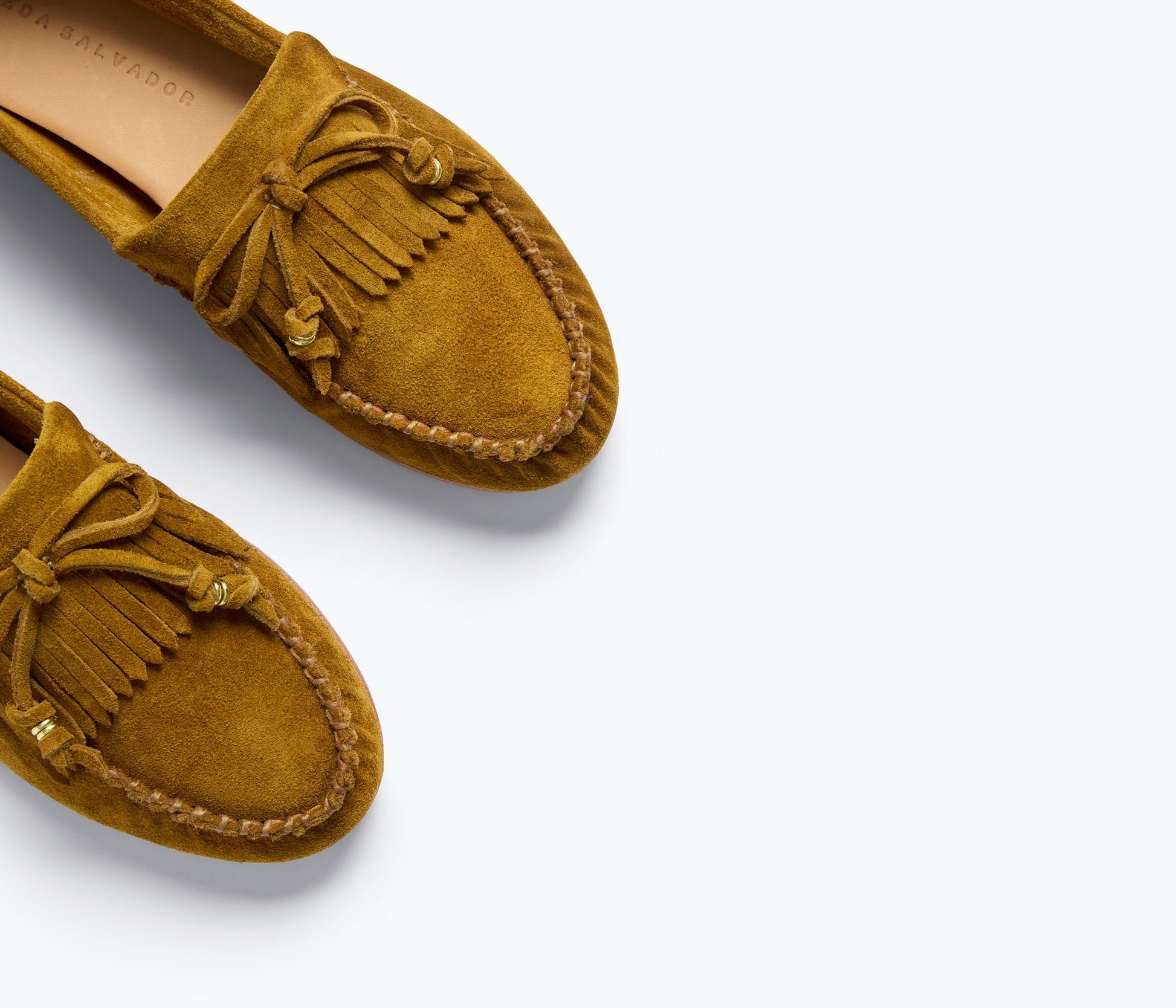 FREDA SALVADOR CELESTE FRINGE LOAFER