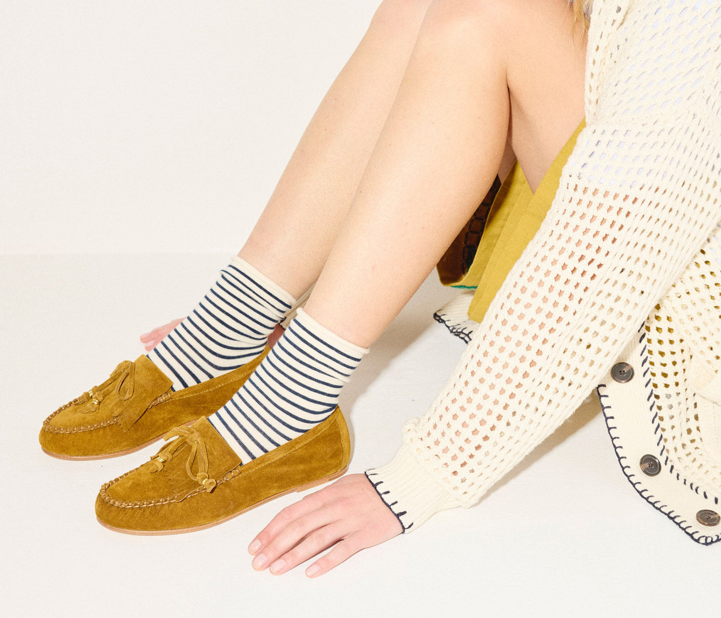 FREDA SALVADOR CELESTE FRINGE LOAFER