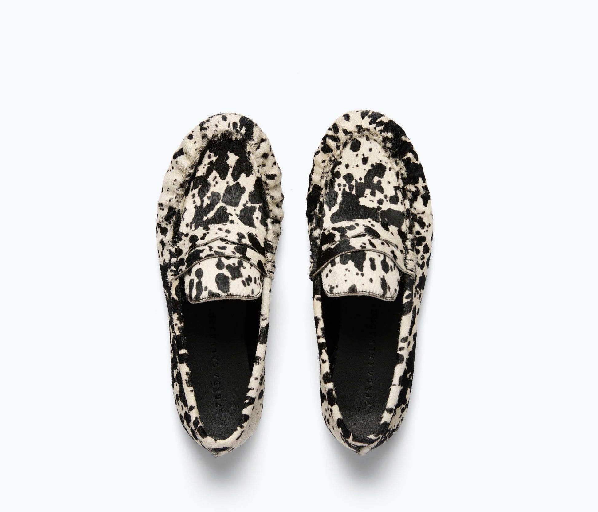 FREDA SALVADOR SYDNEY RUCHED PENNY LOAFER