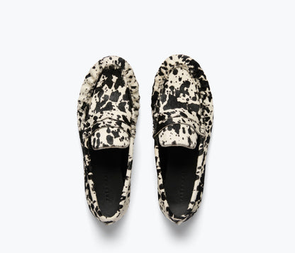 FREDA SALVADOR SYDNEY RUCHED PENNY LOAFER