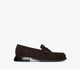 Espresso Suede With Hardware