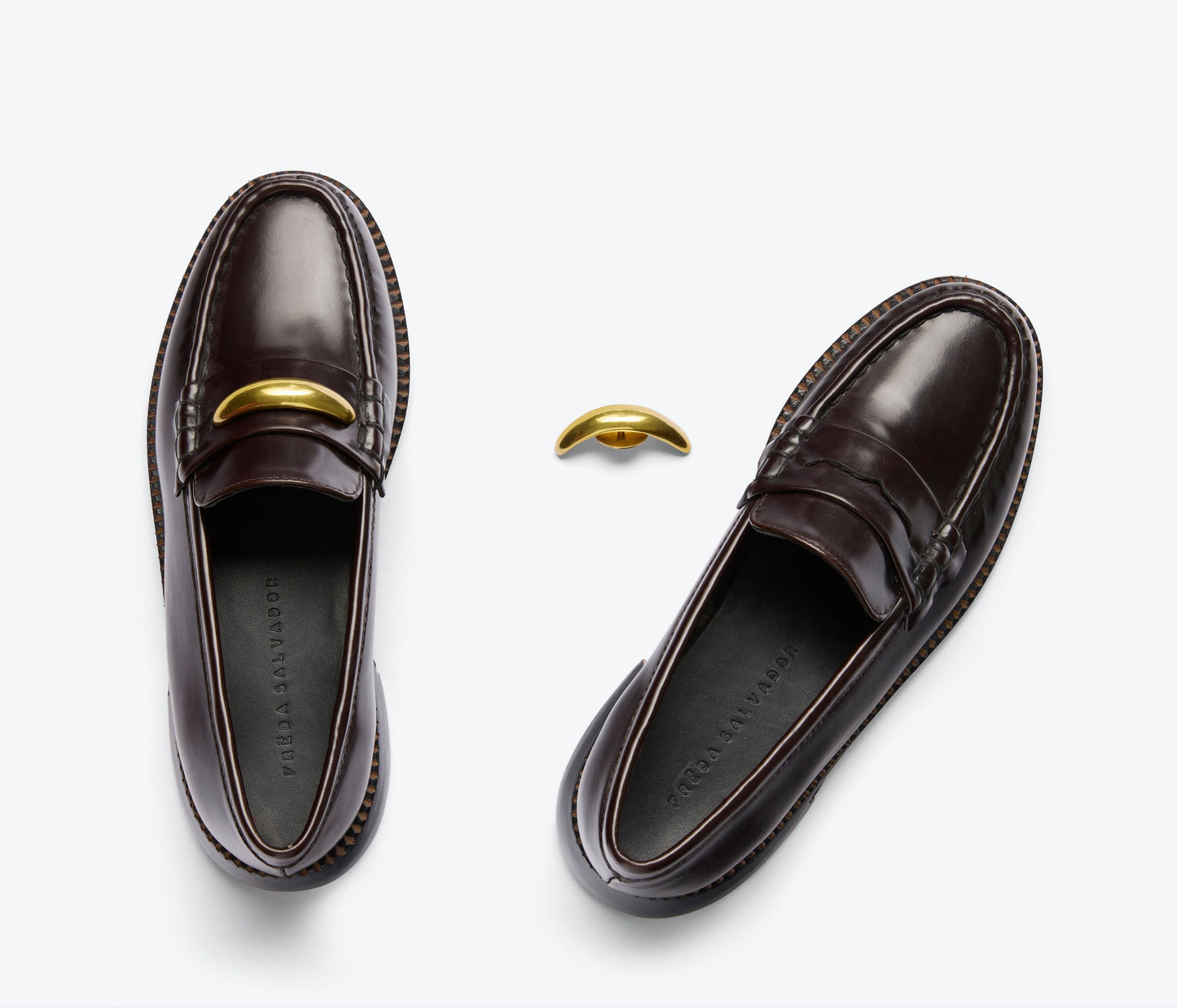 FREDA SALVADOR CRESCENT LOAFER CHARM