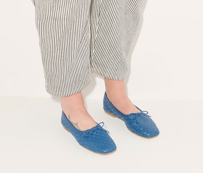 FREDA SALVADOR JADA SQUARE TOE BALLET FLAT