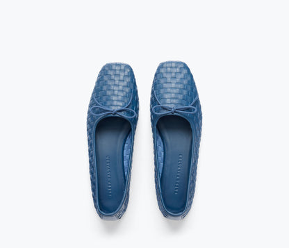 FREDA SALVADOR JADA SQUARE TOE BALLET FLAT
