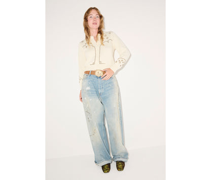 FREDA SALVADOR CAMMIE HAIRCALF MULE