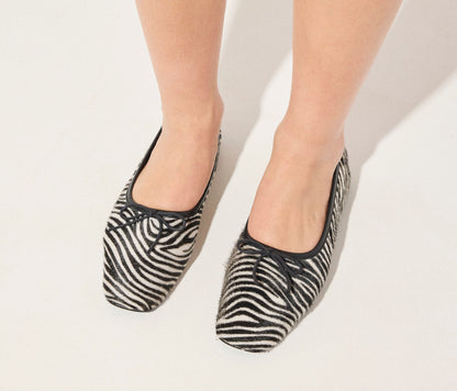FREDA SALVADOR JADA SQUARE TOE BALLET FLAT