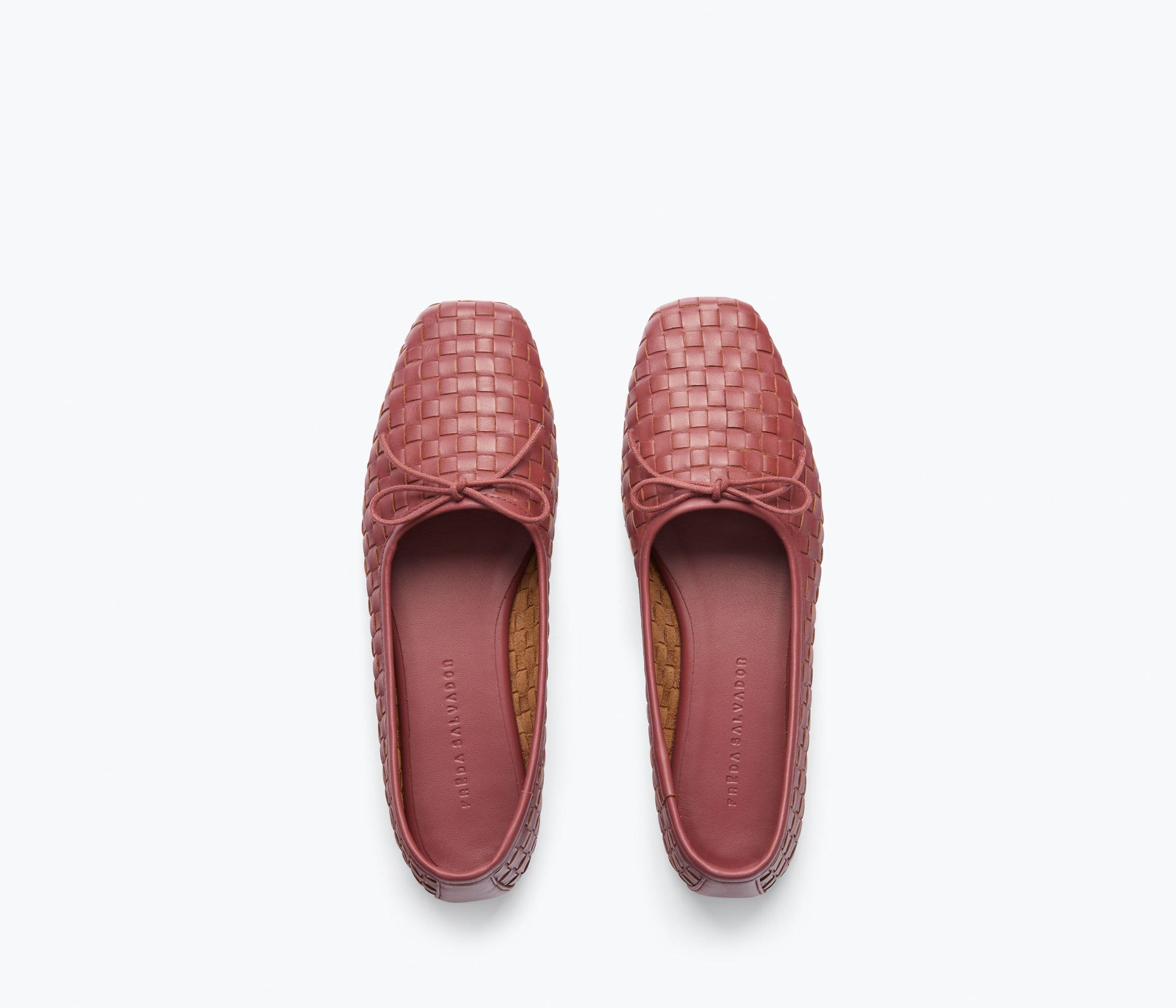 FREDA SALVADOR JADA SQUARE TOE BALLET FLAT