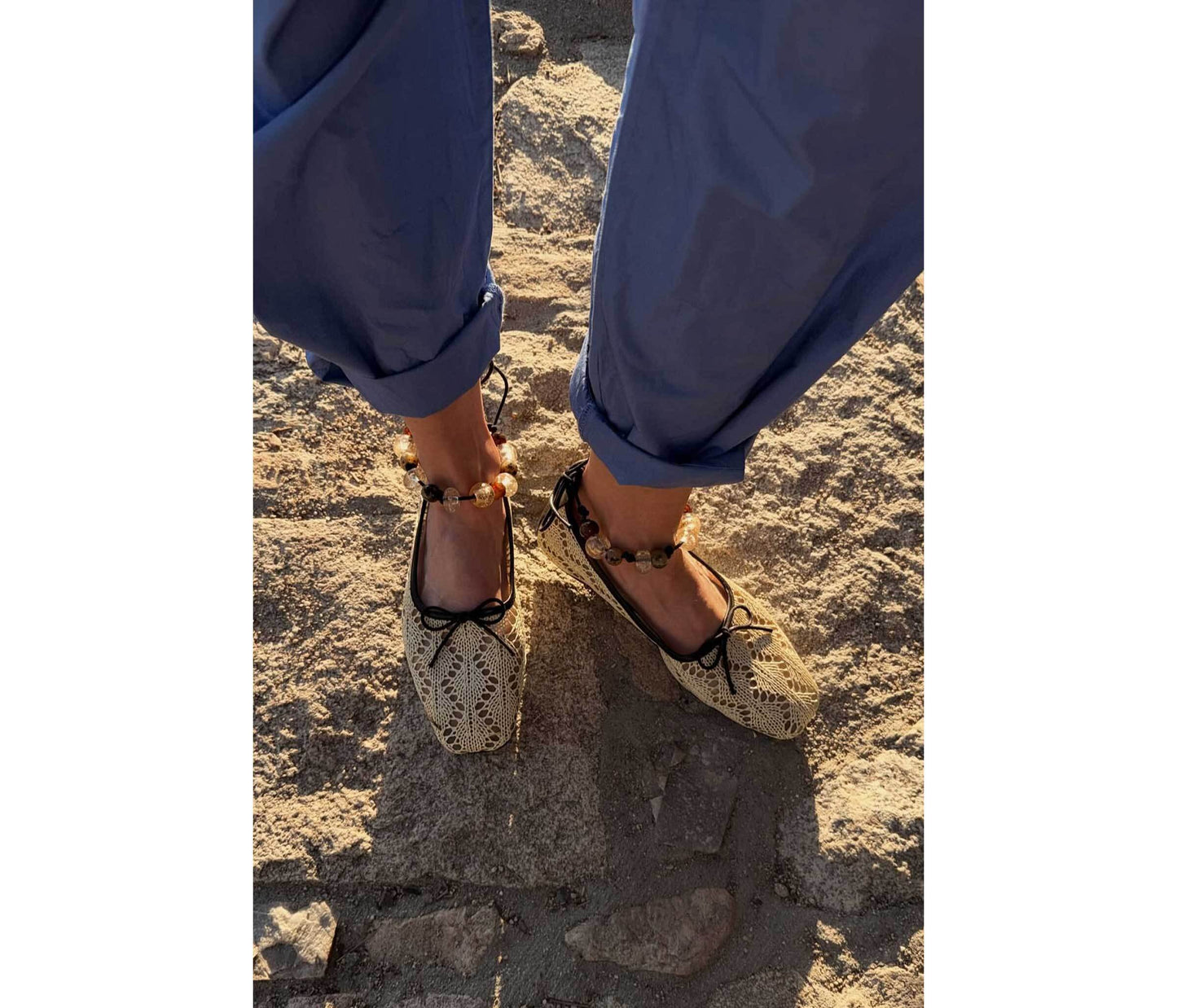 FREDA SALVADOR FS X LORNA MURRAY JADA SQUARE TOE BALLET FLAT