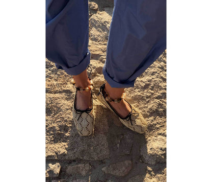FREDA SALVADOR FS X LORNA MURRAY JADA SQUARE TOE BALLET FLAT