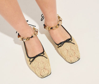 FREDA SALVADOR FS X LORNA MURRAY JADA SQUARE TOE BALLET FLAT