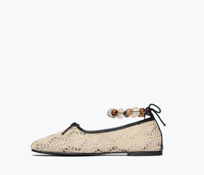 FREDA SALVADOR FS X LORNA MURRAY JADA SQUARE TOE BALLET FLAT
