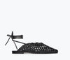 Black Woven Calf