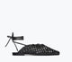 Black Woven Calf