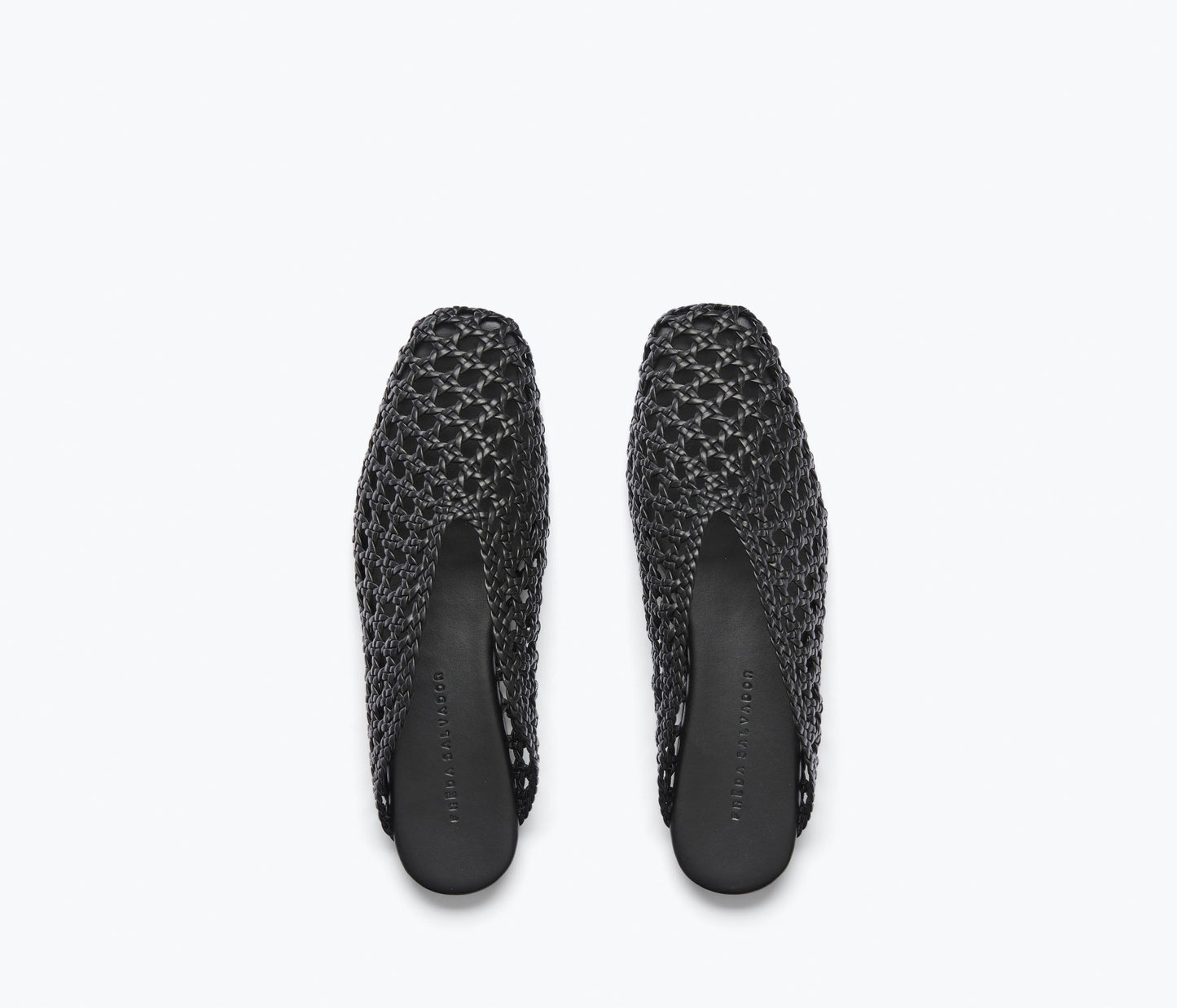 FREDA SALVADOR ETTA WOVEN ANKLE LACE-UP FLAT