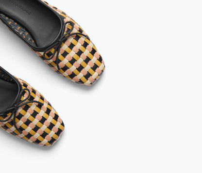 FREDA SALVADOR JADA SQUARE TOE BALLET FLAT