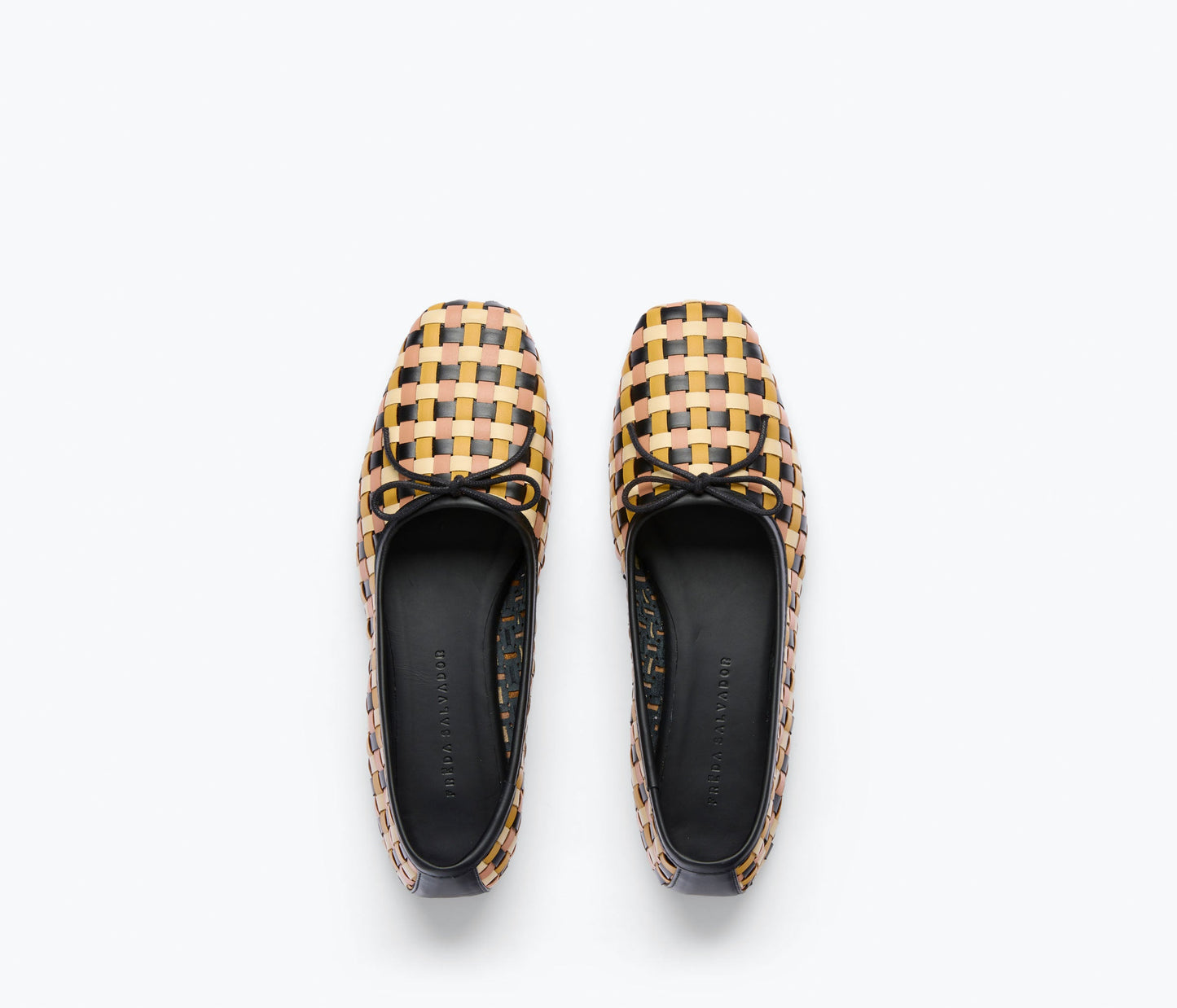FREDA SALVADOR JADA SQUARE TOE BALLET FLAT