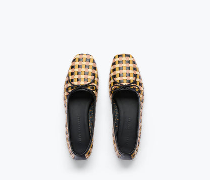FREDA SALVADOR JADA SQUARE TOE BALLET FLAT
