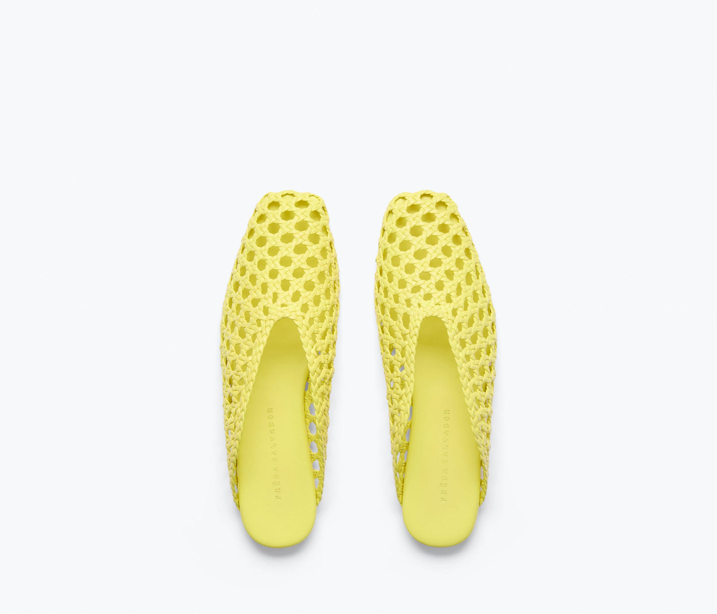 FREDA SALVADOR ETTA WOVEN ANKLE LACE-UP FLAT