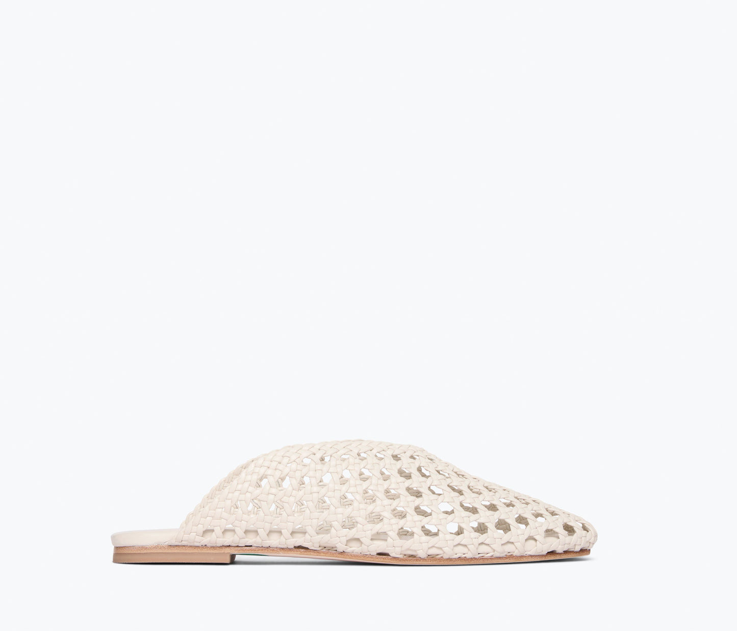 FREDA SALVADOR ETTA WOVEN ANKLE LACE-UP FLAT