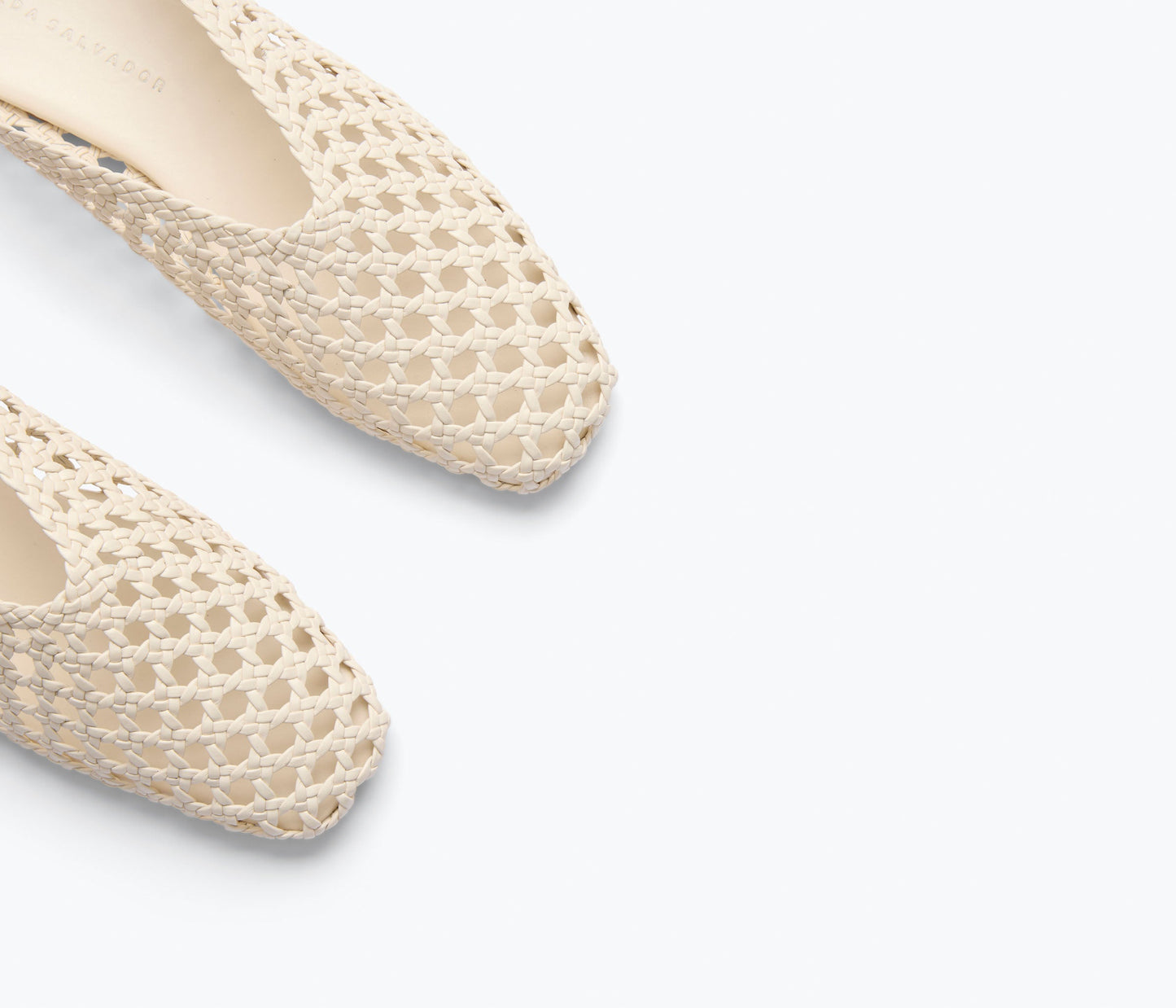 FREDA SALVADOR ETTA WOVEN ANKLE LACE-UP FLAT